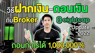 แชร์ทริคถอนเงินยังไงให้ได้เร็ว โบรกเกอร์ Forex ถอนเงินได้จริง! วิธีฝาก-ถอนเงิน Eightcap