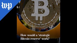 How would a ‘strategic bitcoin reserve’ work?