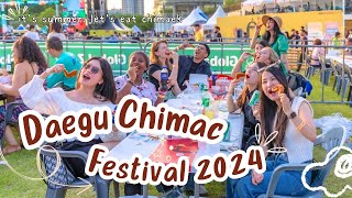 Daegu Chimac Festival 2024 | Super Fun and Energetic