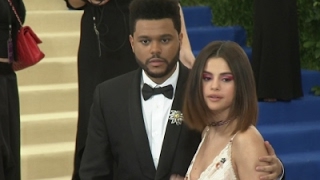 Selena and The Weeknd hit the Met Gala in style