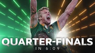 Quarter-final review in 6:09 | Rugby World Cup 2023