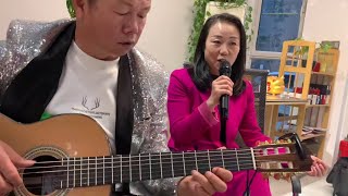 鬼手大哥即兴伴奏一曲经典老歌《独上西楼》#即兴独奏#吉他独奏#吉他#guitar