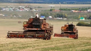 Combines DON-1500A and 1500B /// Комбайны ДОН-1500А и 1500Б