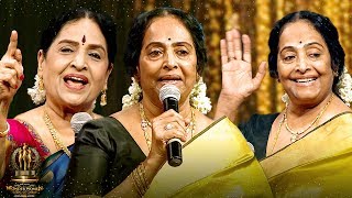 K.R Vijaya’s Priceless Reaction For Sachu’s Comical Empowering Speech On Stage! Wonder Women Awards