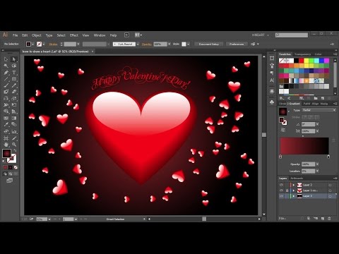 How to Draw a Heart in Adobe Illustrator | 2 How to Draw a Heart in Adobe Illustrator | 2