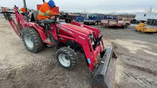 Lot 3230 - 2005 Massey Ferguson 1528 Tractor Loader W/ Backhoe