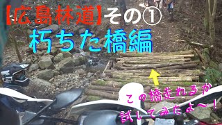 広島林道ツーリング その ①　朽ちた橋編　2021/10/03