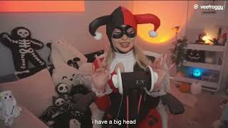 Veronika ASMR Harley Quinn Cosplay