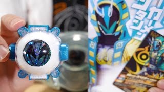 仮面ライダースペクターツタンカーメン魂にゴーストチェンジ！DXツタンカーメンゴーストアイコン レビュー 仮面ライダーゴースト DX TUTANKHAMUN GHOST EYECON