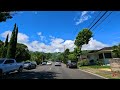 waikiki to manoa falls trailhead 🌈 hawaii driving 🌼🌺 honolulu oahu 🌴 hawaii 4k driving