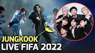 BTS Members Reaction to Jungkook 'DREAMERS' Live Performance at FIFA 2022