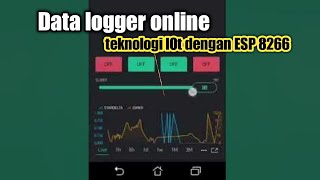 data logger iot online dari mana saja record sampai 1 bulan lebih