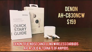 Denon AH-C830NCW Noise Cancelling Wireless Earbuds