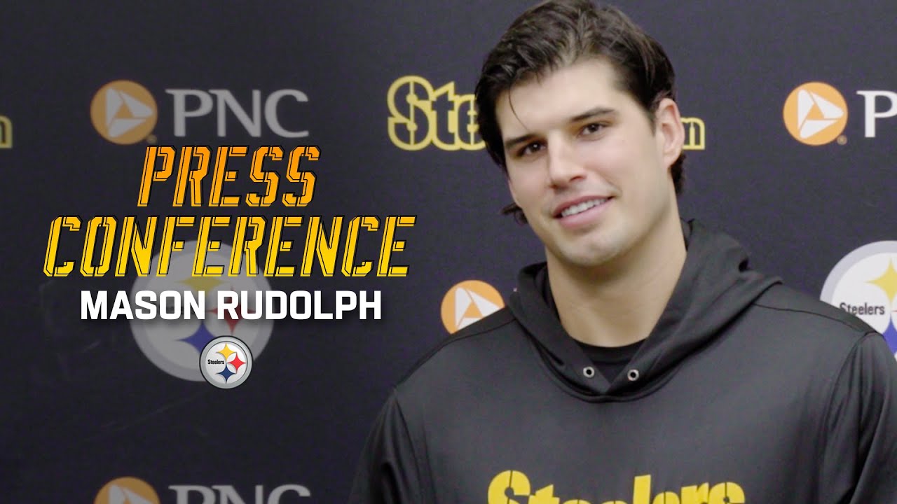 Mason Rudolph On Starting At QB Vs. Bengals | Pittsburgh Steelers - YouTube