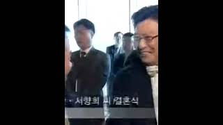 박지만 결혼식에서 아버지 생각에 눈물 흘리는 박근혜