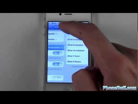 How To Set Lockscreen Passcode On The iPhone How To Set Lockscreen Passcode On The iPhone