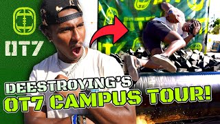 “Never Seen ANYTHING Like This!” Deestroying Shows Off EXPENSIVE OT7 Campus! Full Tour 🤑