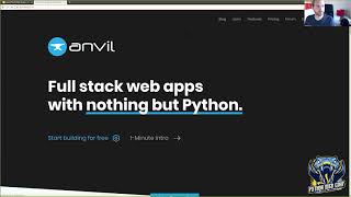 "Full-Stack Web with Nothing But Python: A Deep Dive into Anvil" by: Meredydd Luff