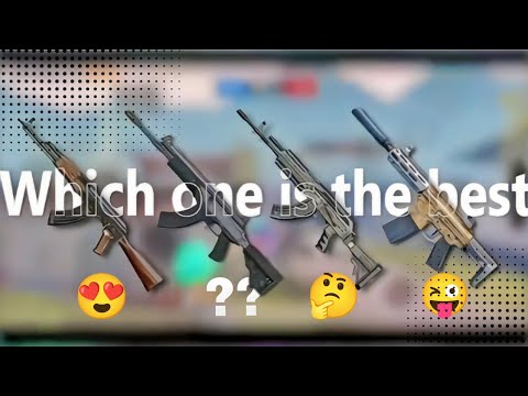 Best 7.62 Weapon in PUBG Mobile After Update Which one would you pick