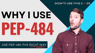 Type Hinting = Stability and Smoothness | Use PEP 484 the Right Way Part 4