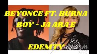 Beyonce ft. Burna Boy - Ja ara e (Official Audio) The Lion King Album