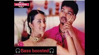 Kannum kannumthan || BASS BOOSTED song || thirupaachi movie || use headphones better experience🎧🎧