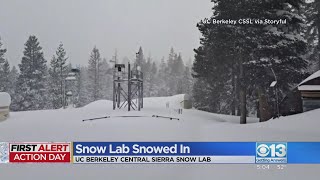 Sierra snow lab gets nearly 3 feet of snow in 24 hours