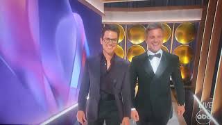 #emmys #emmys2024 #mattbomer and #joshuajackson present while #dawsonscreek theme plays #emmy