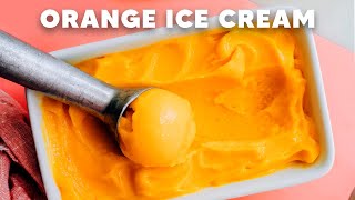 how to turn oranges into ice cream