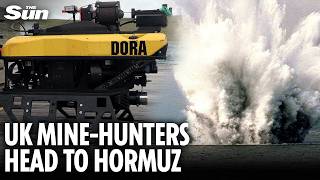 Watch the robot boat Britain's sending to the Strait of Hormuz