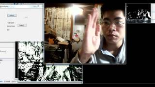 opencv body tracking practice: find contour v.s. optic flow