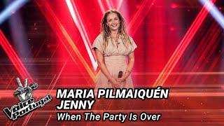 Maria Pilmaiquén Jenny - "When The Party Is Over" | Prova Cega | The Voice Portugal