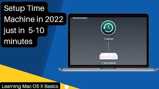 How to backup your Mac with Time Machine | How to setup time capsule in 2022