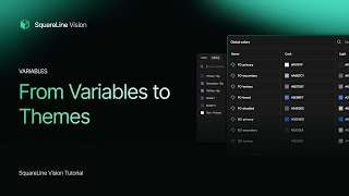 The Ultimate Guide to Theming: Master Global Colors in SquareLine Vision