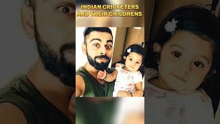 Indian cricketers and their childrens 😱 #shorts #viral #cricket