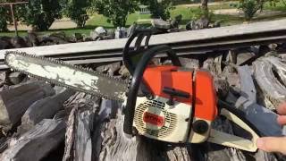 Stihl 034 Super AV - Back from the Dead!