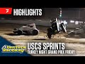 Turkey Night GP Opener | USCS Non-Wing Sprints at Ventura Raceway 11/29/24 | Highlights