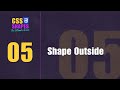 4.) CSS Shapes: Shape outside