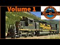 Denver & Rio Grande Western Railroad: The Action Road - Vol. 1, D&RGW and Utah Railway (1985-1987)