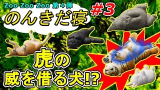 【ついにきた！】虎の威を借る犬！？～Zoo Zoo Zoo のんきだ寝～【パンダの穴】