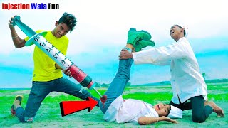 Must Watch Funny Video 2022 Injection Wala Comedy Video Doctor Funny Comedy 2021 Epi-01 By #funltd