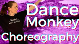 Beginner Jazz Dance Choreography Routine | Dance Monkey