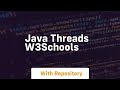 java threads w3schools