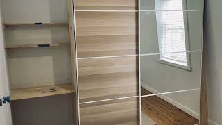 IKEA Wardrobe doors - PAX Sliding with AULI/MEHAMN panels