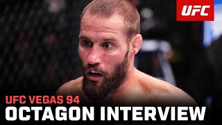 Trey Ogden Octagon Interview | UFC Vegas 94