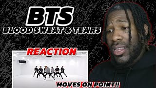 BTS (방탄소년단) '피 땀 눈물 'Blood Sweat & Tears'  [CHOREOGRAPHY REACTION!!]