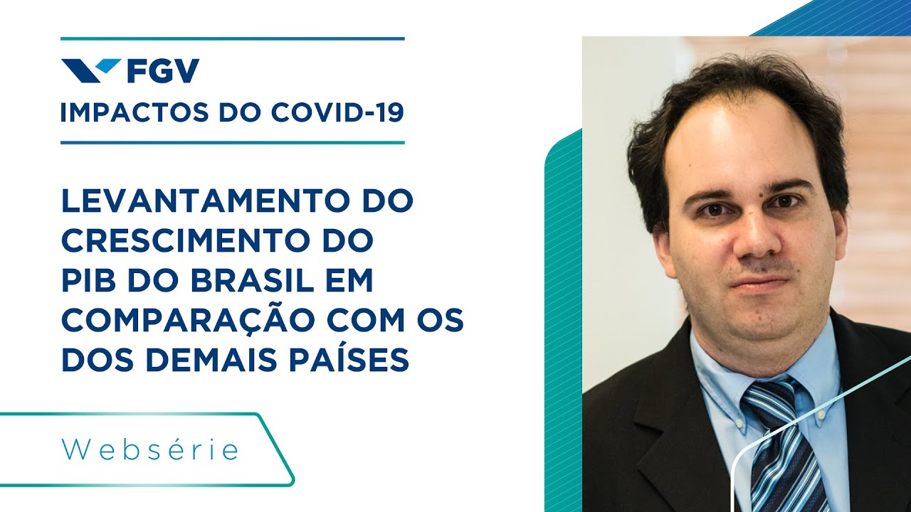 FGV - Impactos Do COVID-19 | Crescimento Do PIB Do Brasil Em Comparação ...