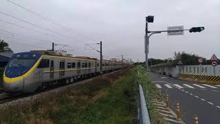 2022.10.18台鐵列車EMU800台南永康東橋1路康橋大道