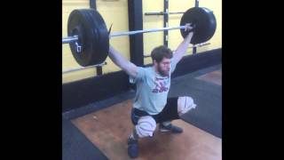 Snatch 10lb PR 185lbs.wmv