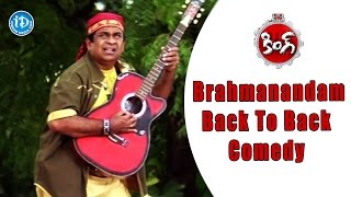 Brahmanandam Back To Back Comedy Scenes  - King Movie | Nagarjuna, Trisha, Srihari | Srinu Vaitla